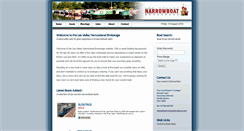 Desktop Screenshot of narrowboatbrokers.com